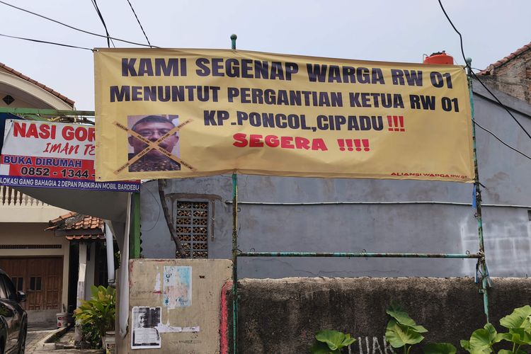 9 Ketua RT Cipadu Tangerang Dipecat Sepihak, Warga Geram dan Gelar Aksi Protes Pemecatan Ketua RT