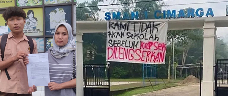 menampar anak