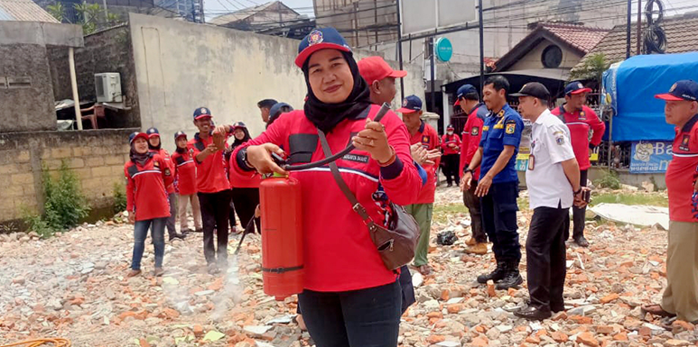 kepuasan peserta simulasi damkar